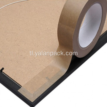 Kraft reinforced gummed packing tape